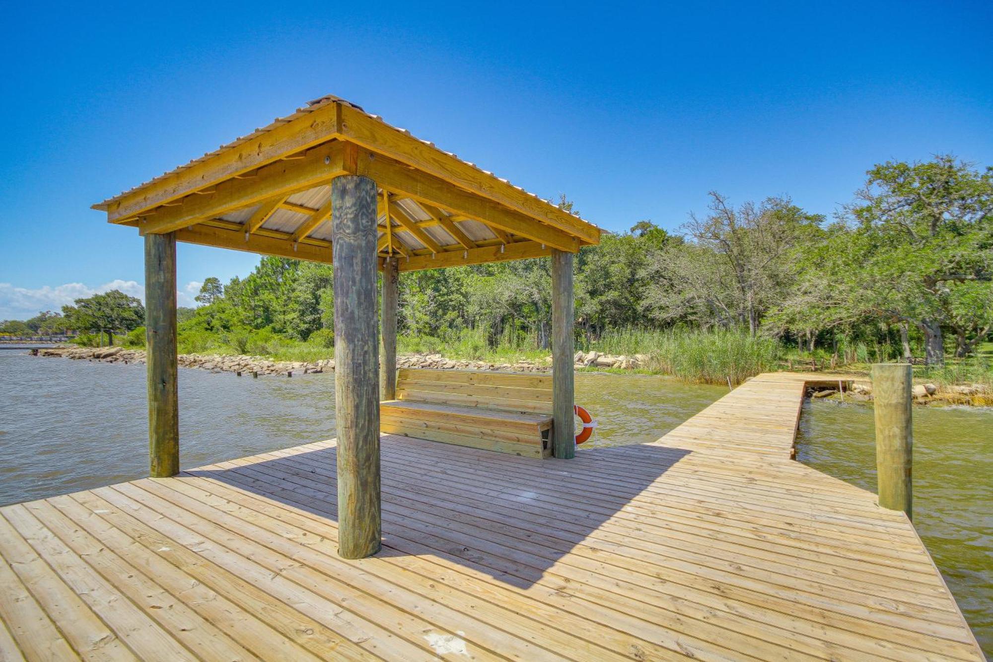 Historic Biloxi Bay Cottage With Beautiful View Оушен-Спрингс Экстерьер фото